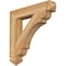 Ekena Millwork Olympic Arts & Crafts Rough Sawn Bracket, Western Red Cedar, 4"W x 24"D x 24"H BKT04X24X24OLY03RWR - alternate 1